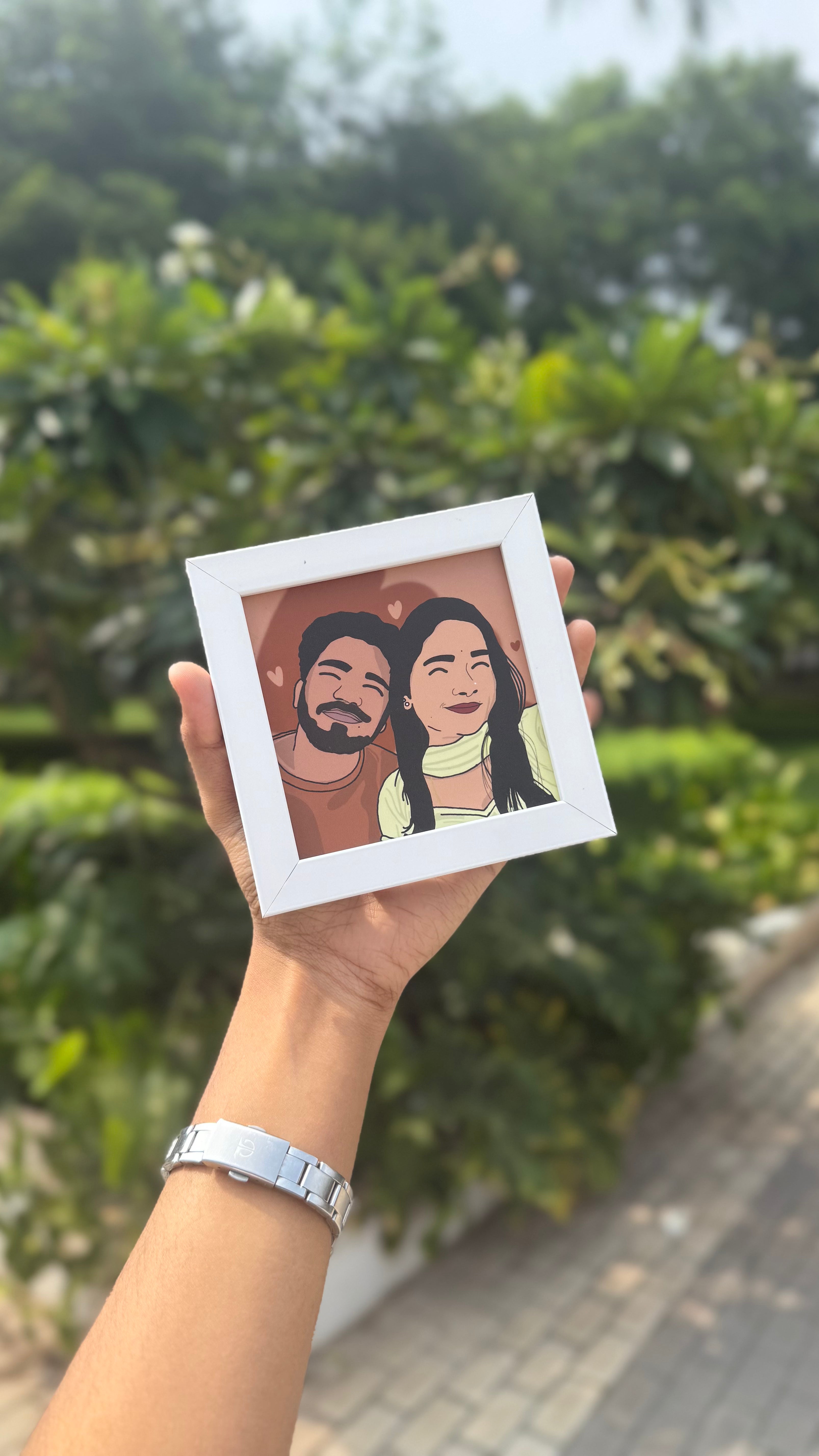 Doodled Photo Frame