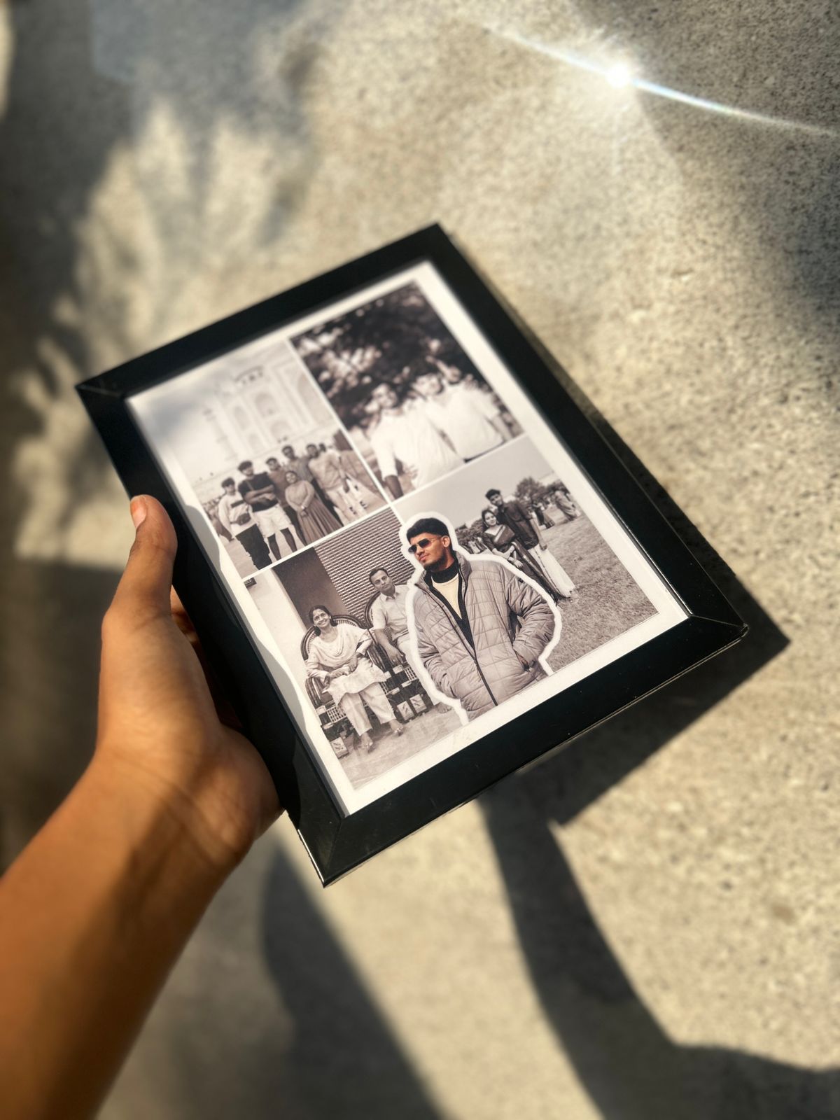 Classy matte finish frame