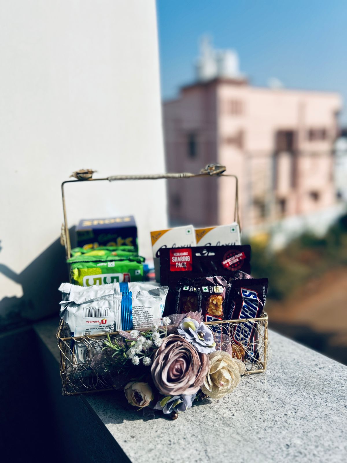 Customised gift hamper